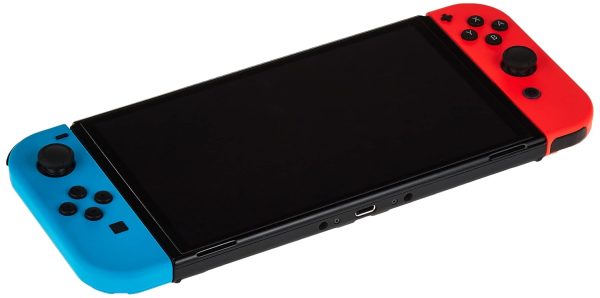 Nintendo Switch – OLED Model w/ Neon Red & Neon Blue Joy-Con - Image 3