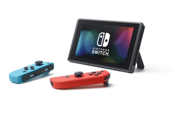 Nintendo Switch – OLED Model w/ Neon Red & Neon Blue Joy-Con - Image 4