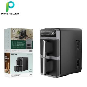 Green Lion 10L Double-Decker Air Fryer - Black