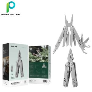 Green Lion Multi-Plier X 15 In 1 Multi Tool Kit - Silver
