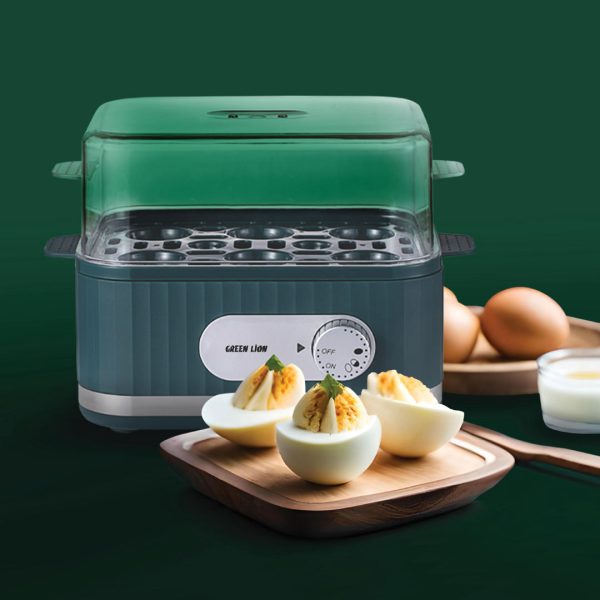 Green Lion Smart Egg Cooker - Green - Image 2