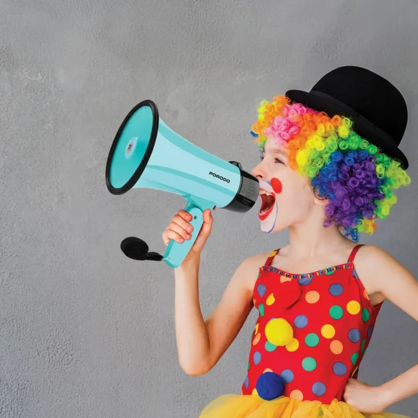 Porodo Kids Megaphone - Sky Blue - Image 2