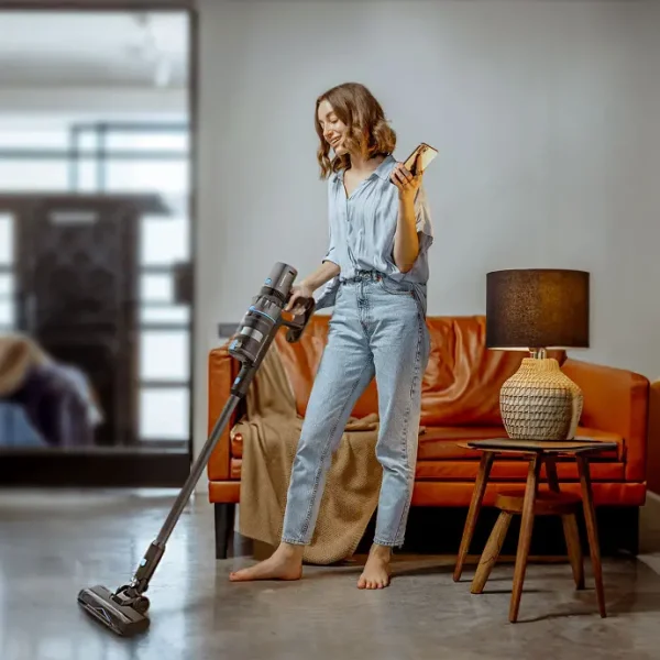 Powerology Cordless Stick Vacuum - Black - Image 2