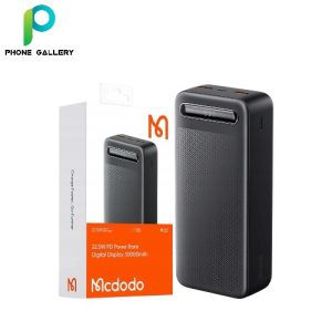 MCDODO Power Bank 30000 mAh With Display 3x USB USB-C 22.5W + USB-C Cable