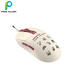 BLOODY W72 Ultra Lightweight Gaming Mouse Pixels Red