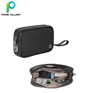 WiWu Master Genuine Leather Fingerprint Lock Pouch