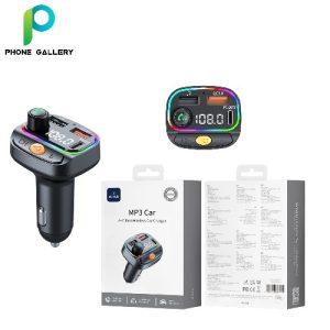 WiWu QC031 MP3 Car A+C Fast Wireless Car Charger 38W