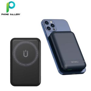 WiWu Snap Cube Magnetic Wireless Charger Power Bank 10000mAh Black