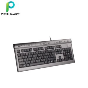 A4TECH KLS-7MUU Multimedia FN Keyboard Silver Grey