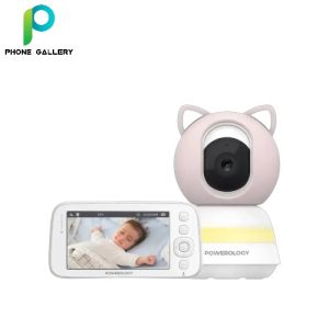 Powerology Monitor & App Baby Camera - Pink