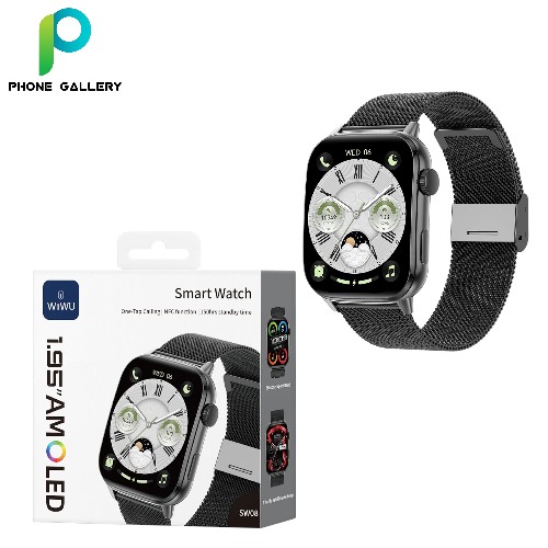 WiWu SW08 Smart Watch Black