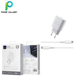 WiWu Wi-G008 30W Essen GaN Fast Charger+Cable Combo