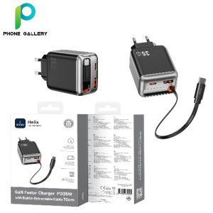 WiWu Wi-G029 Helix GaN Faster Charger PD35W