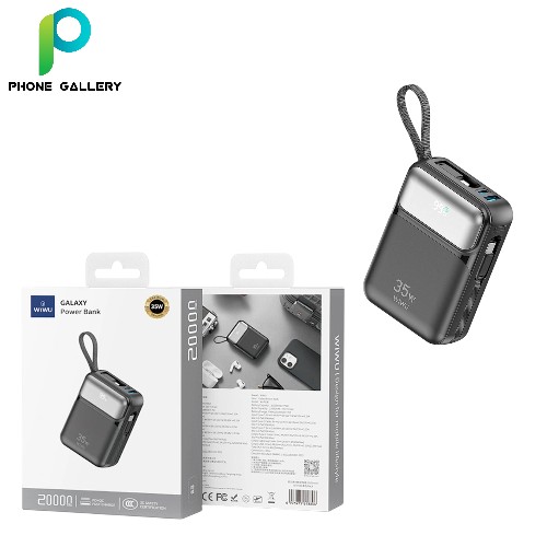 WiWu Wi-P036 Galaxy Power Bank Black