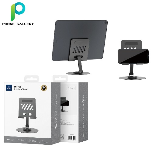 WiWu ZM-013 360 Degree Rotatable Metal Phone Stand Base